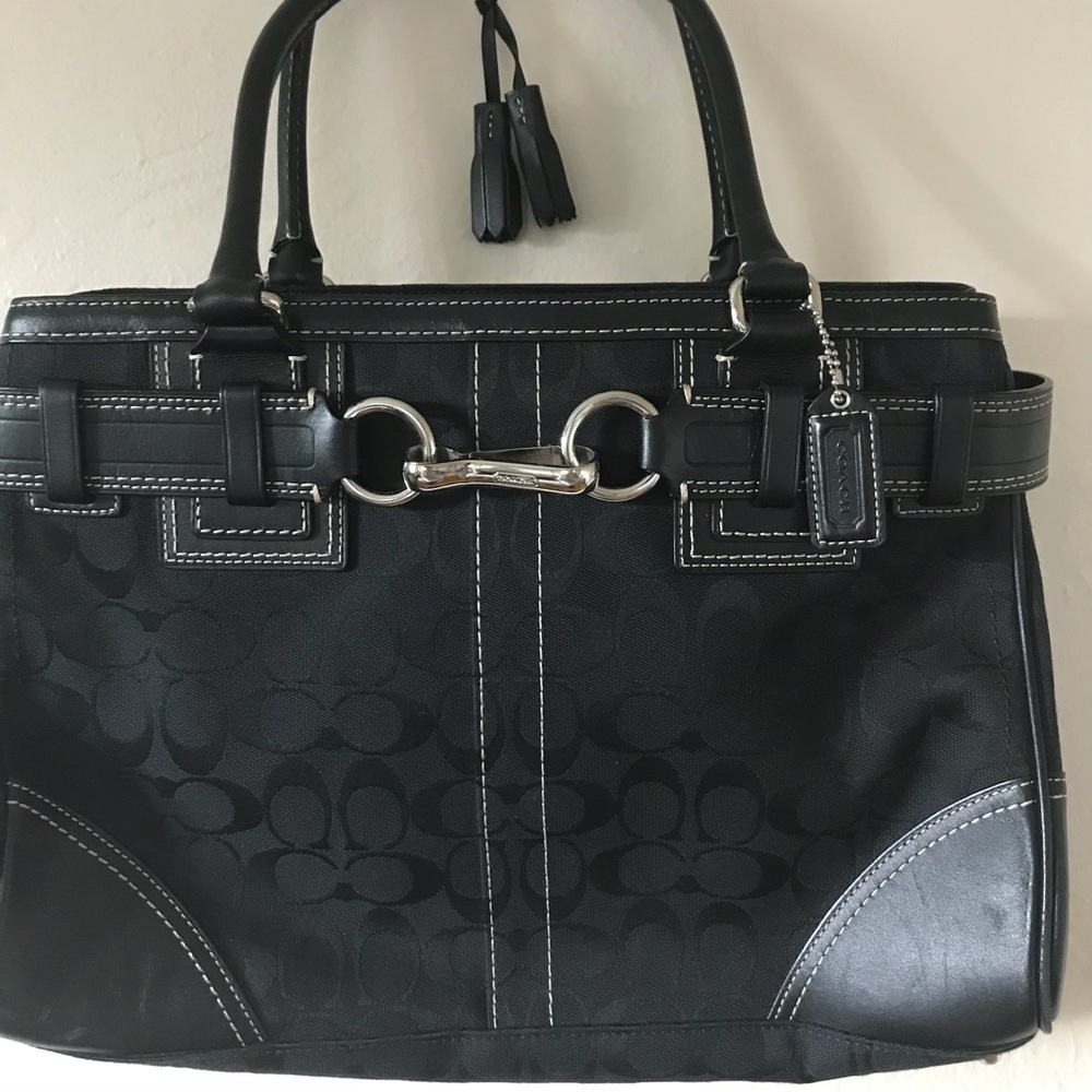 Signature C Coach Purse